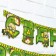 Garland "Happy Birthday", military, length 250 cm
