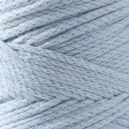 Yarn "Macrame Cotton" 20% polyester, 80% cotton 225m/250g (760 blue)-2