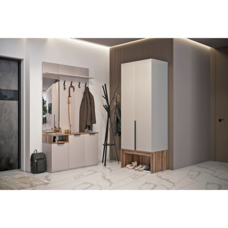 Mirror hinged Charlie 4.1, 400x216x1460, cashmere-3