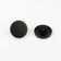 A set of metal buttons on the leg, d = 11 mm, 10 pcs, black matte color