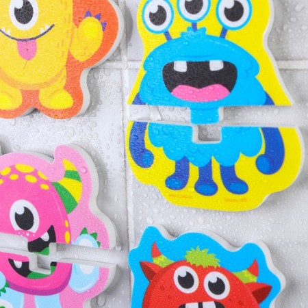 Soft puzzle for kids "monsters", 10 puzzles, crumb I-6