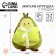 Soft toy with Avocado blanket