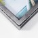 Photo frame plastic in 3 photos 10x15 cm "Lotuses" Dark silver 36x27 cm