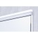 Aquaton mirror cabinet "Rene 80", white, walnut color