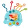 Sensory toy-gut for babies "Elephant", rodents, Montessori, Kroshka Me