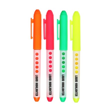 A set of markers-texture, 4 colors, 4 mm, with liquid ink-1