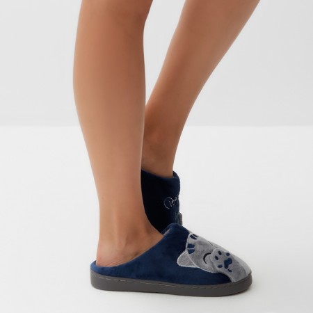 Slips female size 38-39, blue color-14