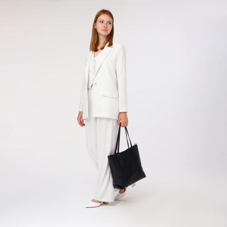 Bag-tout on lightning, the color is dark blue-3