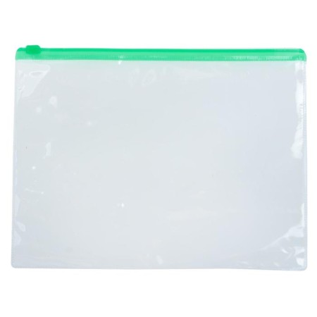 Conduct folder on ZIP-Molniya Calligrata A5, 120 microns, transparent, mix-3