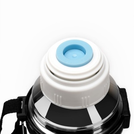 Thermos, 1.2 l, movement, "master K.", with a circle, retains heat 18 hours, 9.8 x 34 cm-3