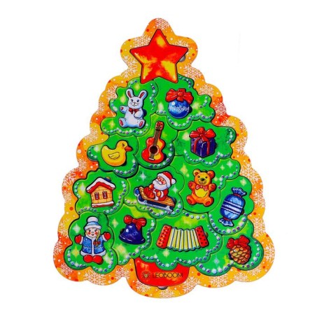 Puzzle "Christmas tree"-1