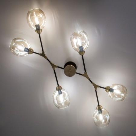 Cutilux Cutilux chandelier CL117165 96x57x19.5 cm, 6x40W, E14, Black Color Black-6