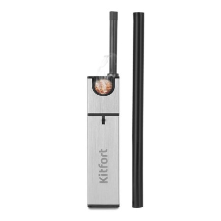 Cold smoking chim generator Kitfort KT-2033 Smoking Gun, 0.6 W, silver-1