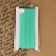Capricon lace, 15 mm × 10 ± 1 m, green color