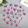 Magnet Plastic "Butterfly single wings light pink" 4.5 cm