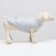 Dog jacket "Star Way", size S, gray (DS 26, Osh 24, OG 32 cm)