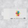 Interactive congratulatory postcard "Desire", cake, 16 x 11 cm