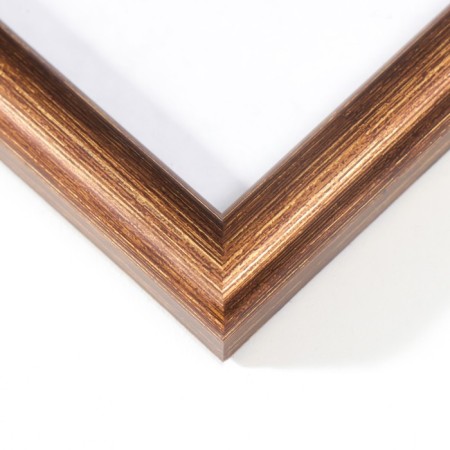 Photo frame plastic 21x30 cm bronze-1