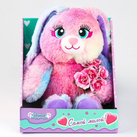 Soft toy "Bunny Mia"-6