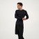 Rashgard male with DL. sleeve, basic, size m (48), black color