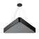 LED LED GEOMETRIA DELTA 30W 4000K 2900LM IP40 60x60x8 black