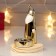 Souvenir ceramics, tree Summer "Santa Claus" gold 13.5x10x10 cm