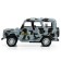 Metal machine "UAZ Hunter. OMON ", inertia, 1:43