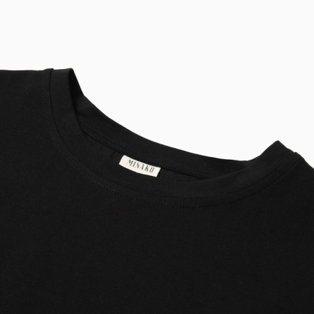 Women's T-shirt with Kulisk Minaku Regular Fit: Black color, rr 44-1