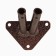 Flagst-bracket, mount on 2 flags, street, wall, D-1.5 cm