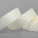 Decorative tape "Squares", 25 mm × 9.1 ± 0.5 m, milk color