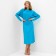 Women's knitted dress Minaku: Basic Line Mint Color, Rr. 46