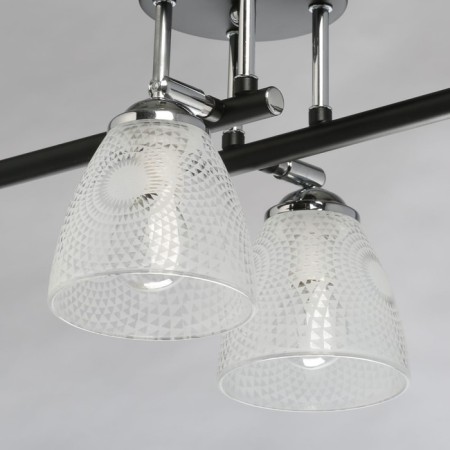 Tetro lamp, size 32x25x50 cm, E14-5