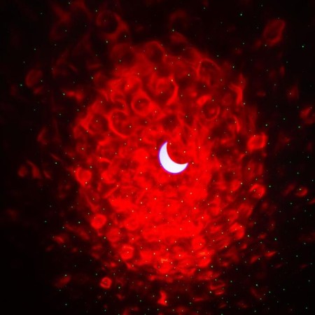 Light device "Montpasier" 5 cm, laser, speaker, glow of multi, 5 V-4