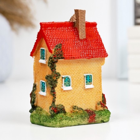 Figure "House with Tower" 6x4x9.5cm-2