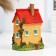 Figure "House with Tower" 6x4x9.5cm