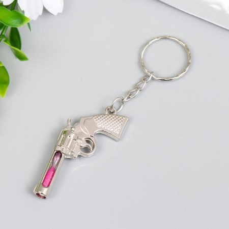 Trick Metal "Pistol with sand clock" MIX 5x2 cm-2