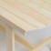 Wooden table from linden 120x63x70