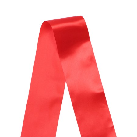 Set of ribbons "Graduate", red 3D atlas, 5pcs-2