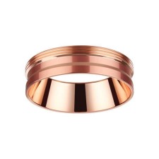 Decorative ring Konstri, color copper
