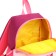 Baby backpack on lightning, pink color