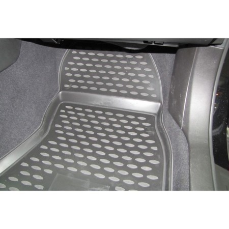 Rugs in the Subaru Outback 01/2010-2014 salon, 4 pcs. (polyurethane)-2