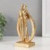 Souvenir Polystone "Two: Unity" Gold 32x11.5x6.5 cm