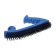 Metal two-handed tundra brush, plastic handle, 5-row, steel stubble