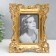 Photo frame Polystone 10x15 cm "Evening" gold 23.5x19.5 cm