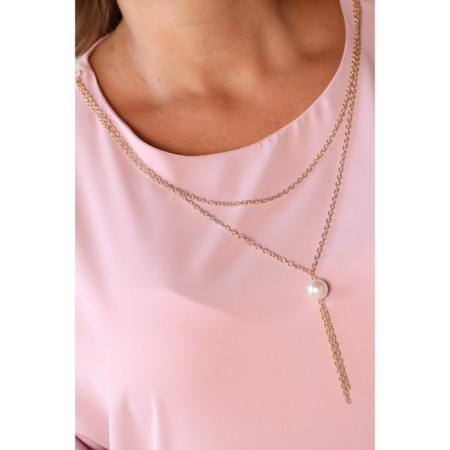 Female blouse, size 48, pink color-2