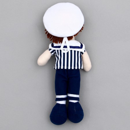 Soft toy "Doll", sailor, 30 cm-2