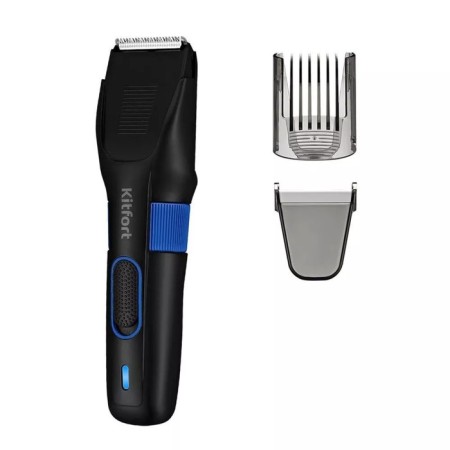 Kitfort KT-3130-3, 3.6 W, 2 nozzles, battery, black and blue