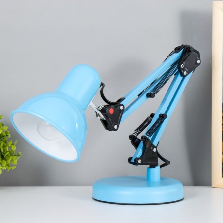 Table lamp "Unicum" E27 15W Blue 14.5x15x57 cm Risalux-4