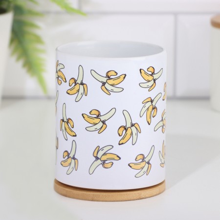 Sublimation mug "bananas", with application-2