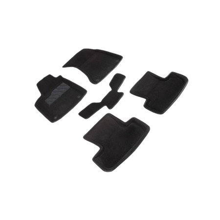 Pile rug for Audi Q5, 2010-2017, black